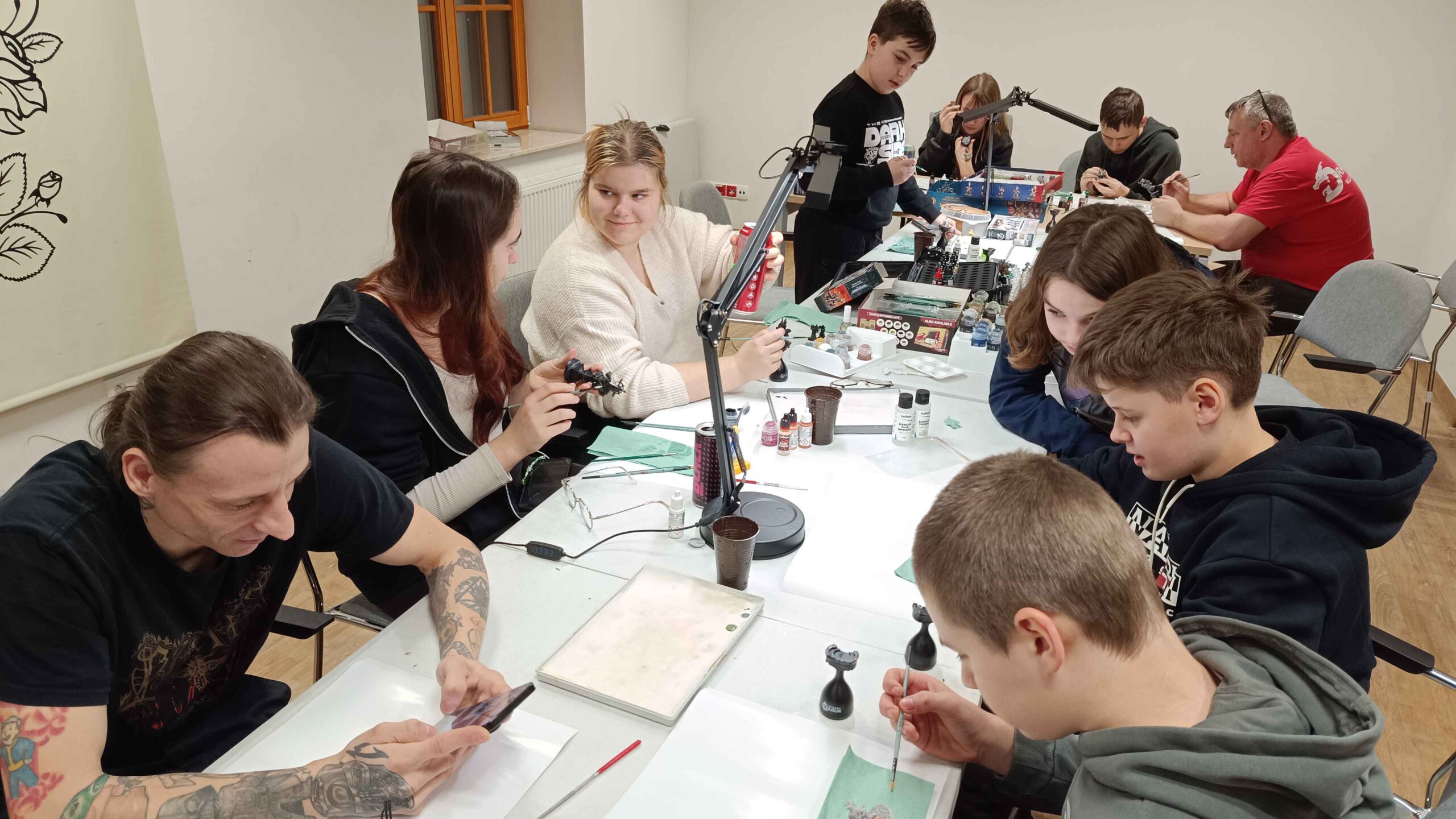 Wspólna sesja w siedzibie Nine Dragons